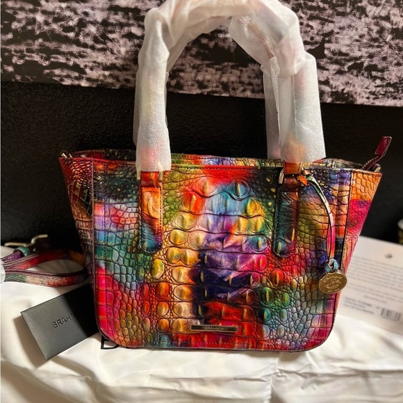 💓🌺NWT-BRAHMIN FALL STRUCK SMALL ASHLEE MELBOURNE TOTE💓🌺 - Picture 7 of 11
